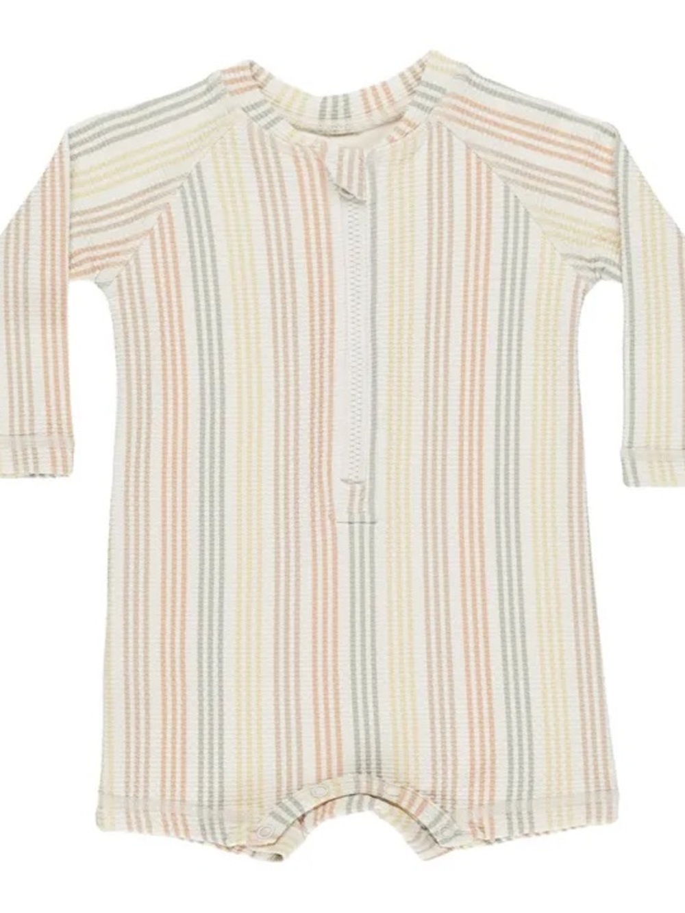 QUINCY MAE Combination Rashguard Stripes